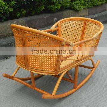 Portable Baby Cradle Crib Baby Swing Bed Made of Rattan for New Born Baby Bed BF09-80000 photo-5