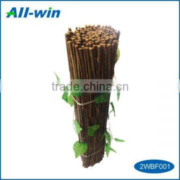 Garden use farm tools natural well-knit willow branch fence with fumigate for plants protection