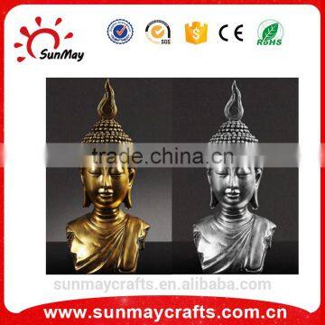 Wholesale custom high quality resin buddha head for sale