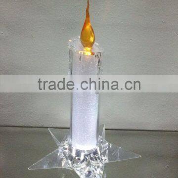 Acrylic Artificial Decoration LED Flameless Party Candle Light photo-4