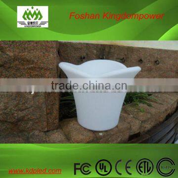 China Manufacturing Plastic RGB Rechargeable Led Wine Bucket photo-3