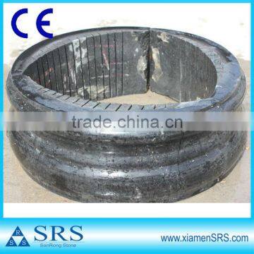 Black granite for base pillar top stone column