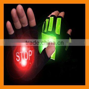 High Reflective LED Traffic Police Gloves photo-3
