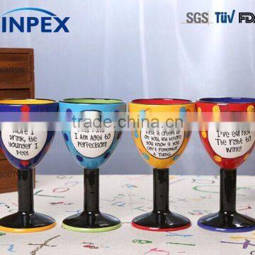 2OZ Handpaint Wine Glass photo-2
