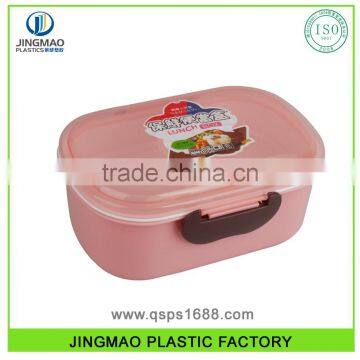 2016 Plastic Double Deck Rectangular Food Container