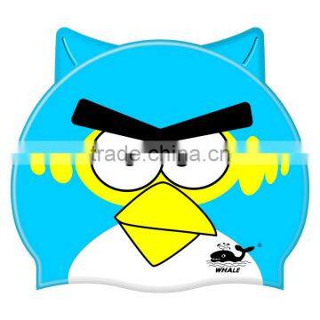 Kids Catoon Swim Cap With 100%silicone, Animal Swim Cap photo-5