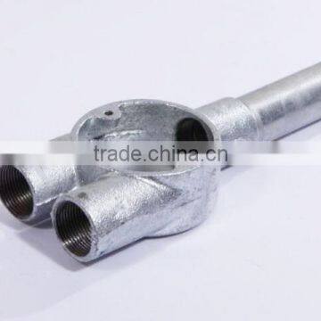 20mm and 25mm GI Junction Box 1Way With Lid Cover and Screw photo-2