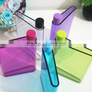 2016 New A5 Notebook Portable Cup PP Sports Bottle With Cup Creative Bag Cup photo-5