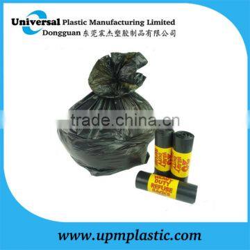 Disposable plastic trash bags