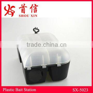 Rodenticide bait station for mouse rat control bait box SX-5023