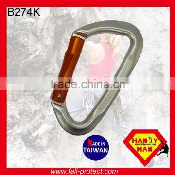 23KN High-Quailty D Type Mountain Climbing Carabiner Made in Taiwan photo-3