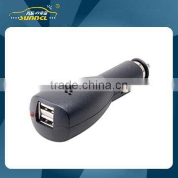 Classic Good Quality Mobile Tablet 2 USB Adapters QC 2.0 Car Charger