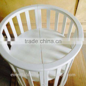 Best Selling Classic Wood Round Baby Crib photo-2