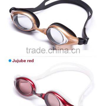 Colors silicone swimming eyewear New Adult swim glasses professional eyewear
