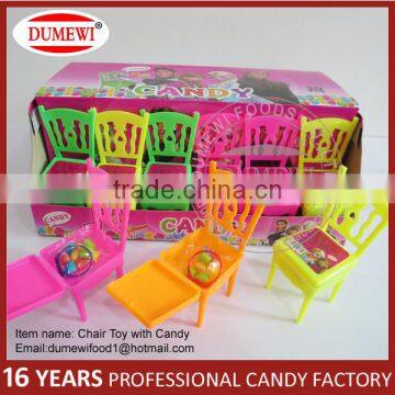 Promotional Chair Toy Valentine Toy Candy