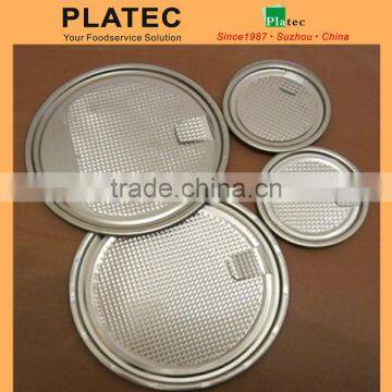 aluminum foil peel off lid, aluminum foil easy open end
