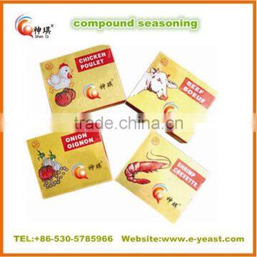 4g 10g FDA Kosher Halal seasoning cube/powder factory