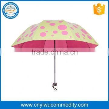 promotional nomo color advertising Auto open curved handle Straight golf Umbrella rain and sun Umbrella