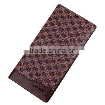 Latticed Leather Wallet for Men photo-2