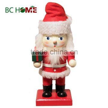 high quality santa claus wooden Nutcracker mini boy