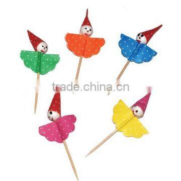 Customized Small Decoration Paper Flags Toothpicks photo-4