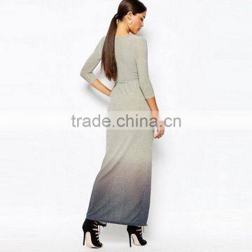 2017 Spring Sexy Maxi Dress Women Long Tie Dye Dress For Women HSD9991 photo-3