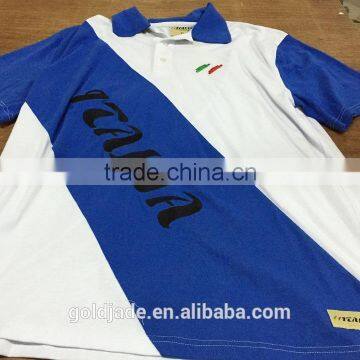 Custom 100% Cotton Polo T-shirt Uniform POLO Shirts for Men photo-3