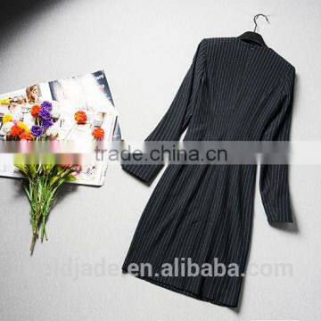 2016 Hotsale Elegant Plaid Dresses Business Casual Office Formal Pencil Sheath Dress photo-3