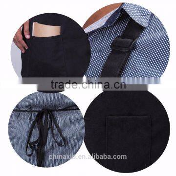 Kitchen Apron - Adjustable Neck Strap - Long Ties photo-6