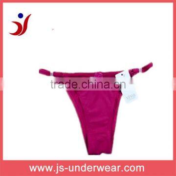 sexy nylon thong mature ladies red panties comfortable produce professional bra factory produce made in China (accept OEM)