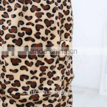 Flannel Cartoon Adult Animal Jumpsuit Animal Pajamas Jumpsuit Leopard Bear Design photo-5