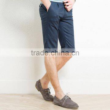 Linen Shorts in Summer Fashion Casual Color Pants Young Men All-match Slim Trousers Customized Your Order photo-3