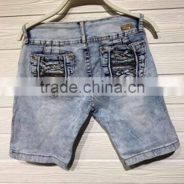 GZY 2017 Hot Sale New Style Ripped Jeans Pants Stock Denim Short Jeans Women photo-2