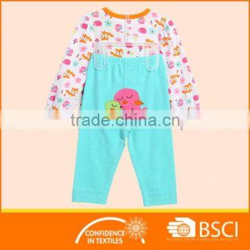 Fashion Boutique Animal Printed Cotton Baby Clothing Set photo-2