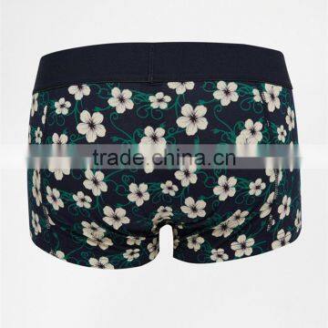 Custom 3 Pack Boys Wearing Briefs With Floral Print photo-2