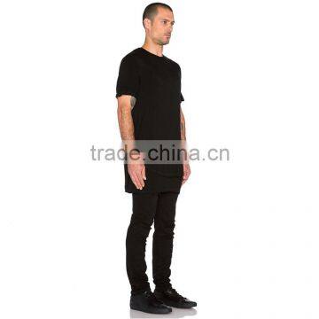 100 Cotton Oversized Tall Tee Shirt Plain Blank Cool t Shirts photo-2