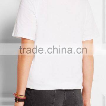 China Factory Cheap t Shirt Printing Sequined Lips Wholesale photo-3