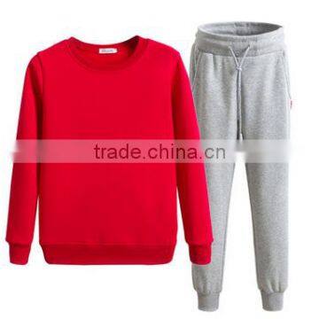 customized cheap good quality CVC 60/40 fleece wholesale plain blank winter jogging sport unisex for men