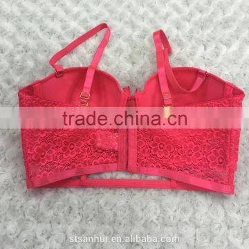 China Sexy Underwear Factory Price Sexy Lace Mature Women Bras and Brief Sets photo-2