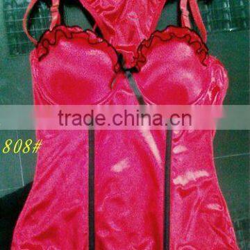 2015 Sexy Babydoll Lingerie Camisole Set photo-2