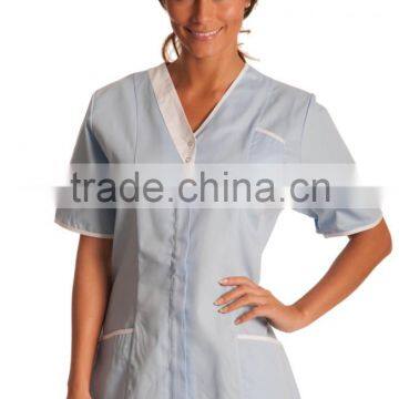 Wholesale Custom Made Fashionable Hospital Nursing Medical Uniform Design Comfortable Cotton Hospital Scrubs photo-6