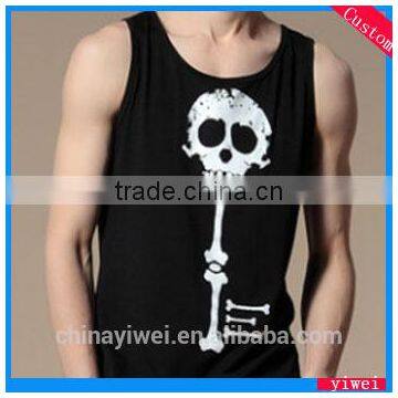 newfashioned attactive design skull pattern tank top vest