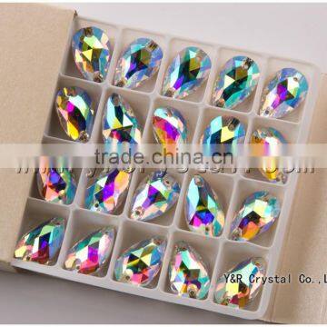 ab Aurora Crystal Beads Sew on Beads for Wedding Dress photo-3