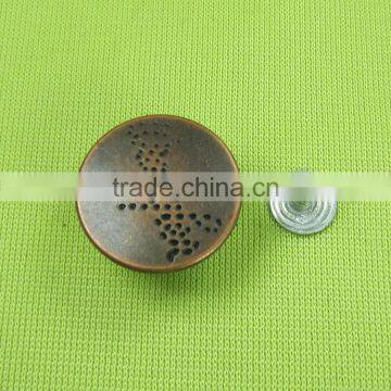 hight quality metal coat buttons for suit jacket