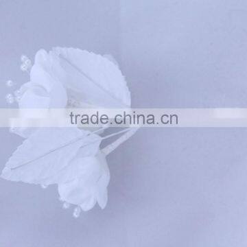 good quality fabric paper flowers aritificial flower