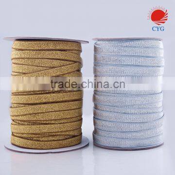 2017 Hot Sale Shiny Bra Shoulder Straps Golden Silver Webbing photo-2
