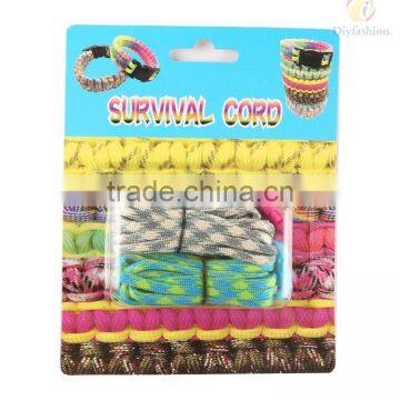 2015 Paracord Bracelet Kit In Dispalyer Box PC6002-3 Bracelet Making Kit