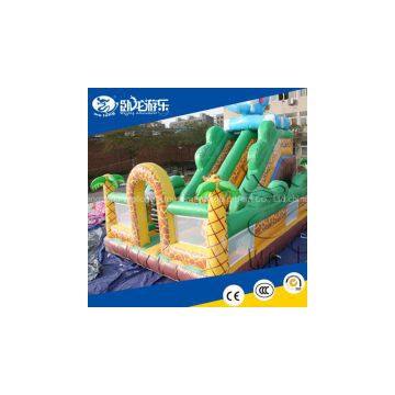Lovely Cartoon Inflatable Slide for Sale