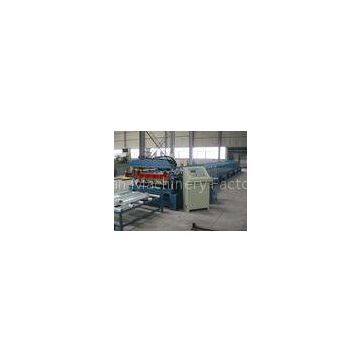 Mitsubishi PLC Metal Cold Roll Forming Equipment For Deck , Roll Forming Line