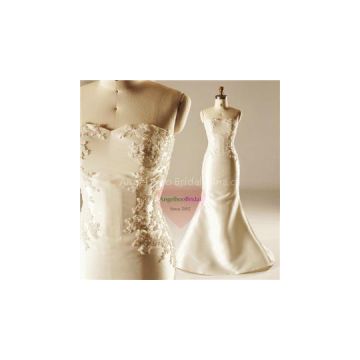 Mermaid Silk Tafetta Bridal Gown WD1528